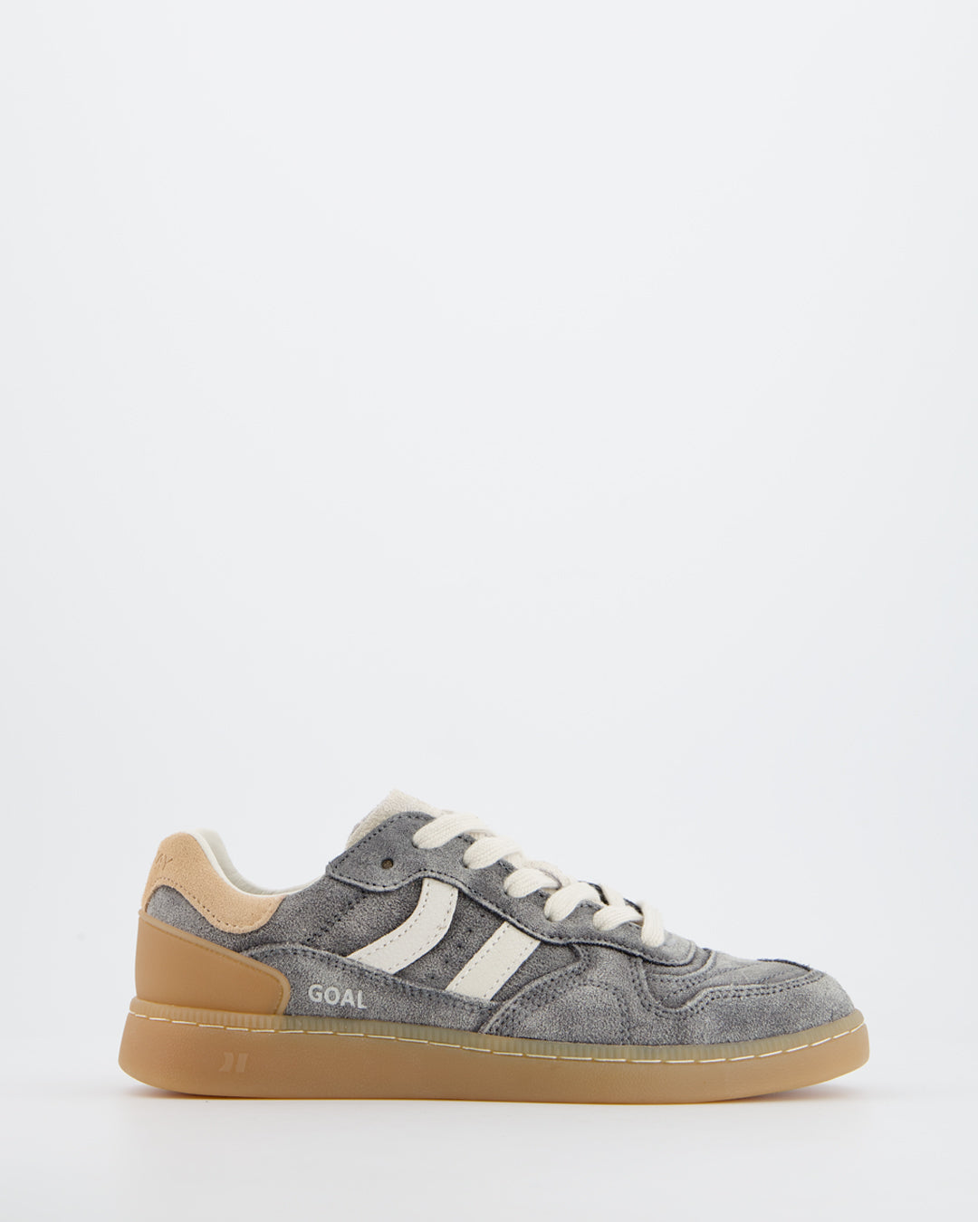 Coolway Goal Stone Grey - Suede sneakers