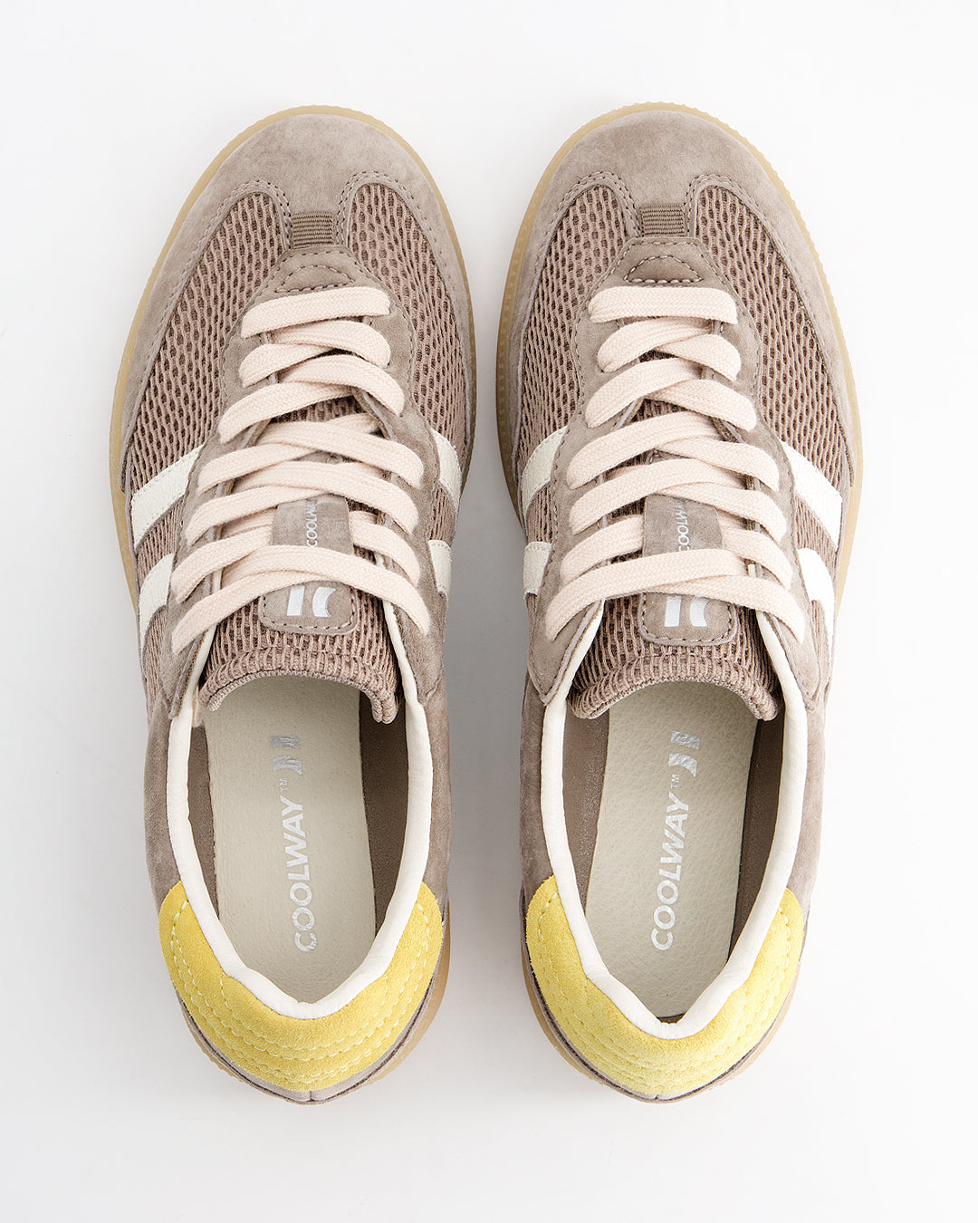 Coolway Baresi Urban Terra - Zapatillas de ante efecto malla