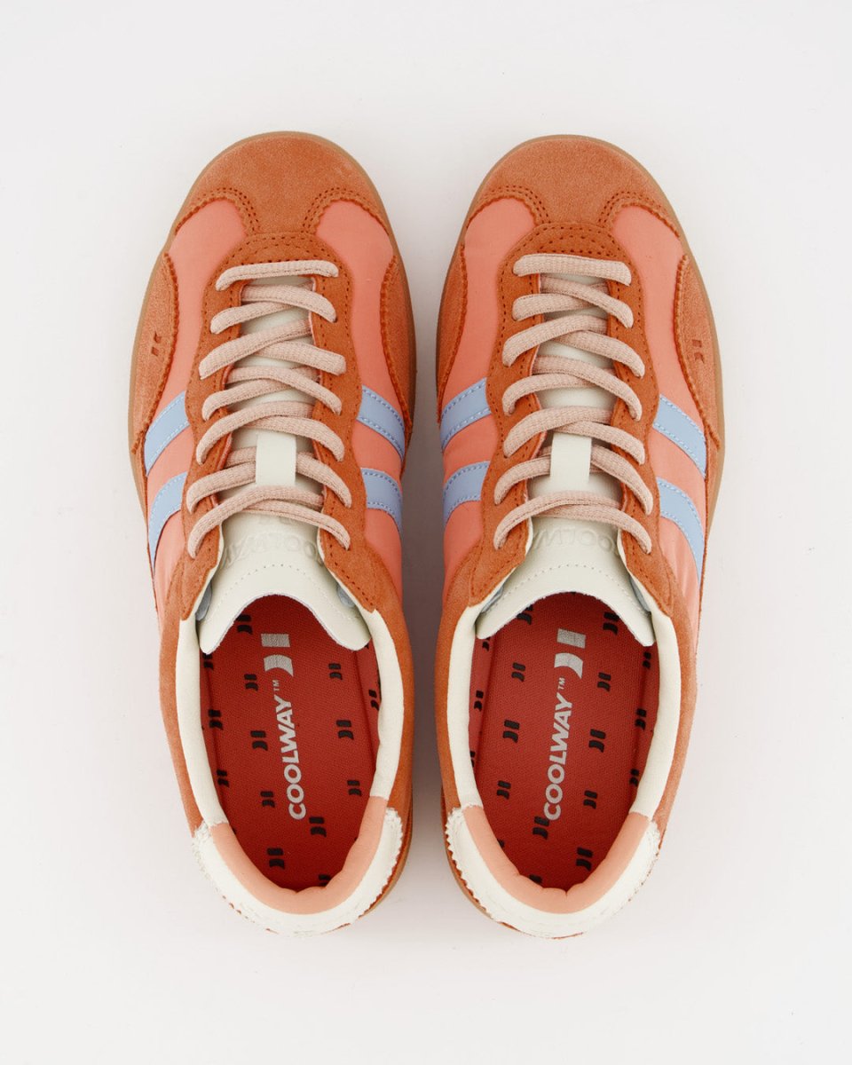 Coolway Kizuna Coral  - Zapatillas de piel