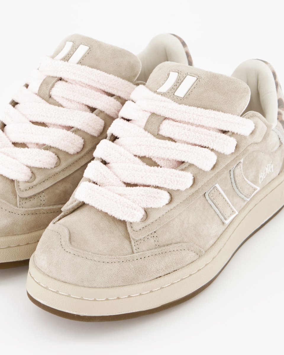 Coolway Bolk Butter White - Zapatillas chunky de piel mujer
