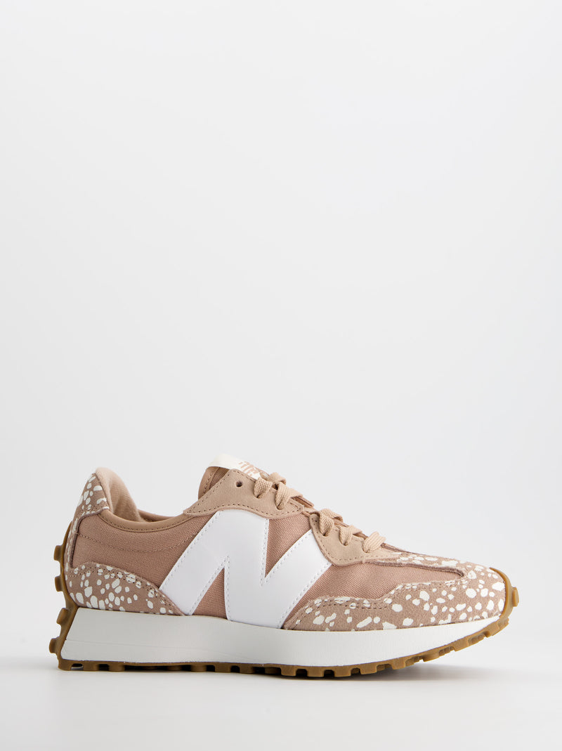 New Balance 327 - Zapatillas deportivas de ante moteadas