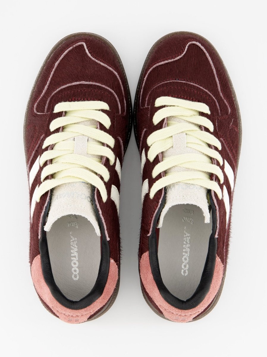 Coolway Goal Wine Step - Zapatillas de piel