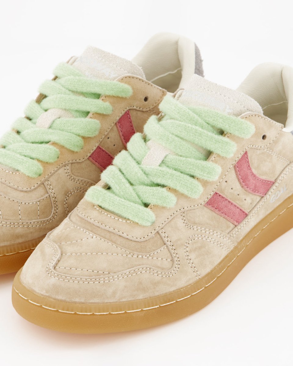 Coolway Goal Cream Drift - Zapatillas de piel