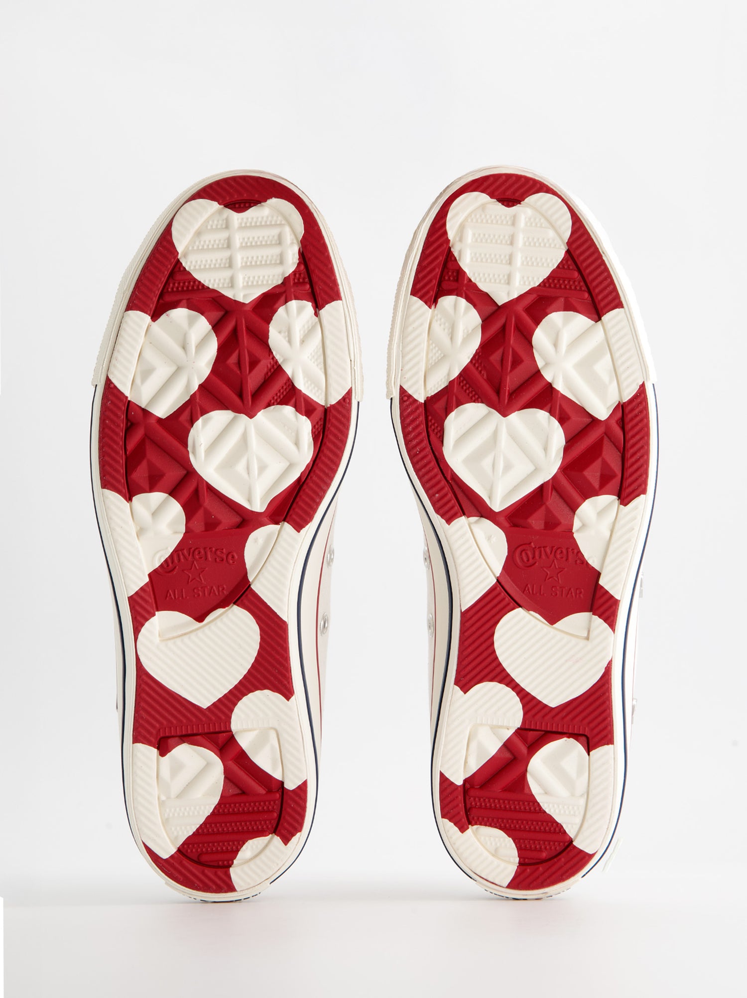 Converse Chuck Taylor All Star Valentines Day - Zapatillas blancas abotinadas