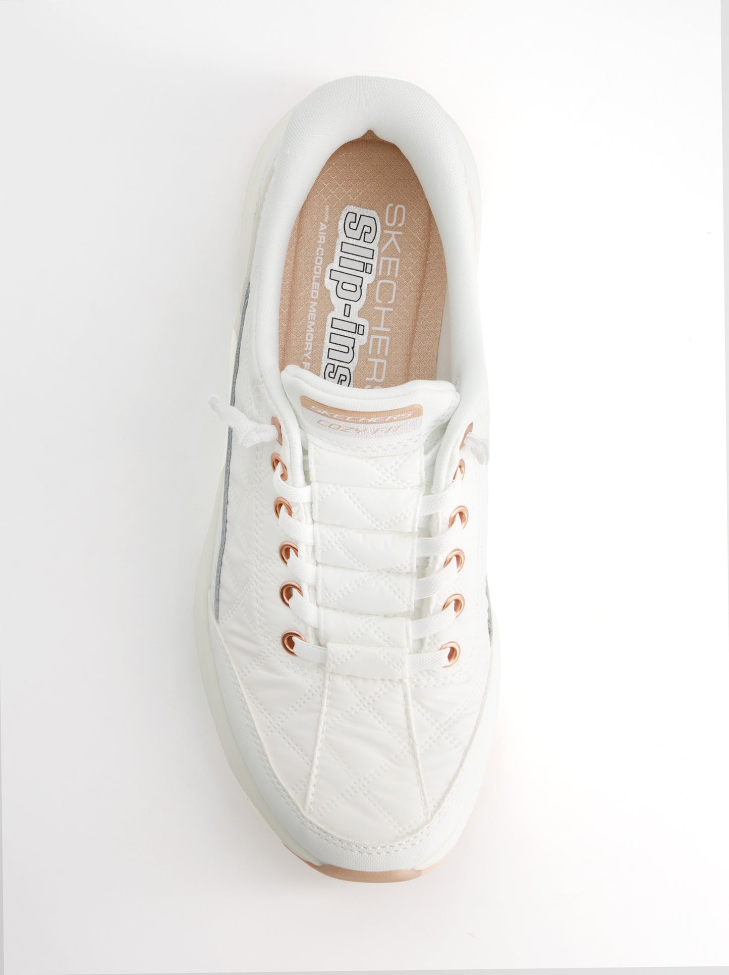 Zapatillas deportivas blancas Slip-Ins - Skechers Cosy Fit