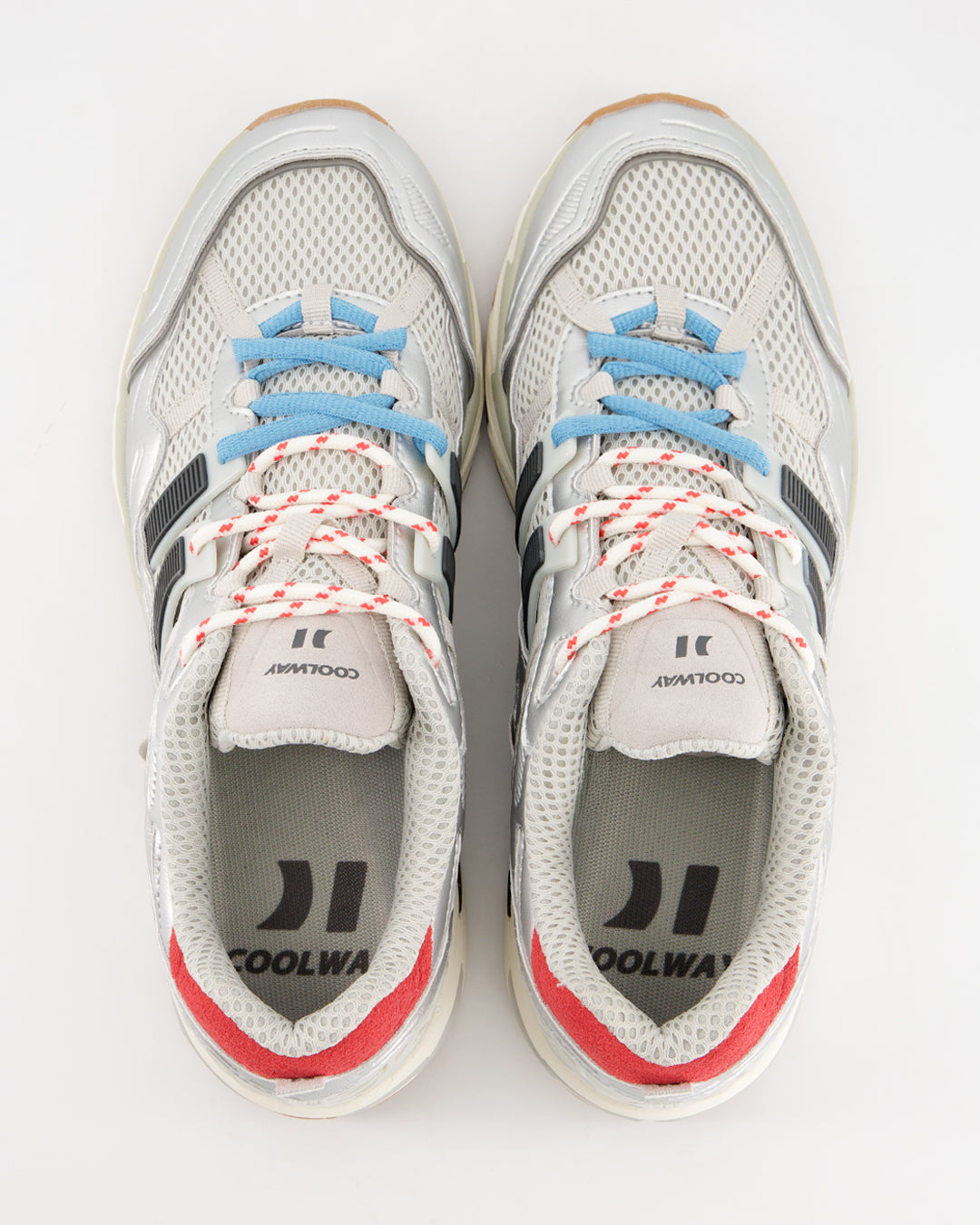 Coolway 2003 Disco Ball - Suede and Mesh Sneakers