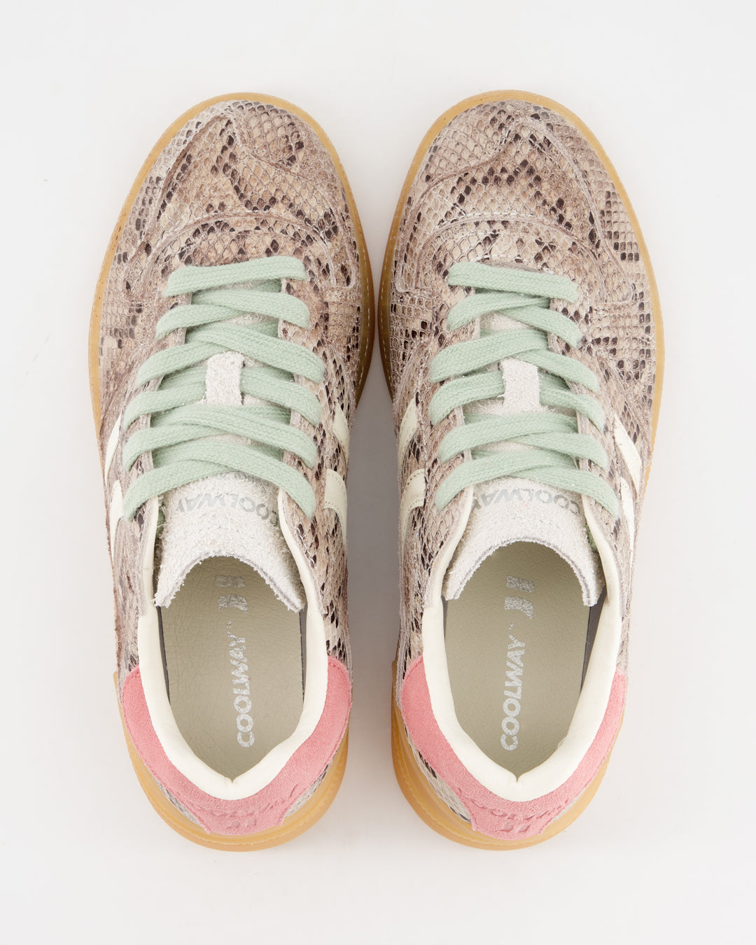 Coolway Goal Roar Flux - Zapatillas de ante animal print