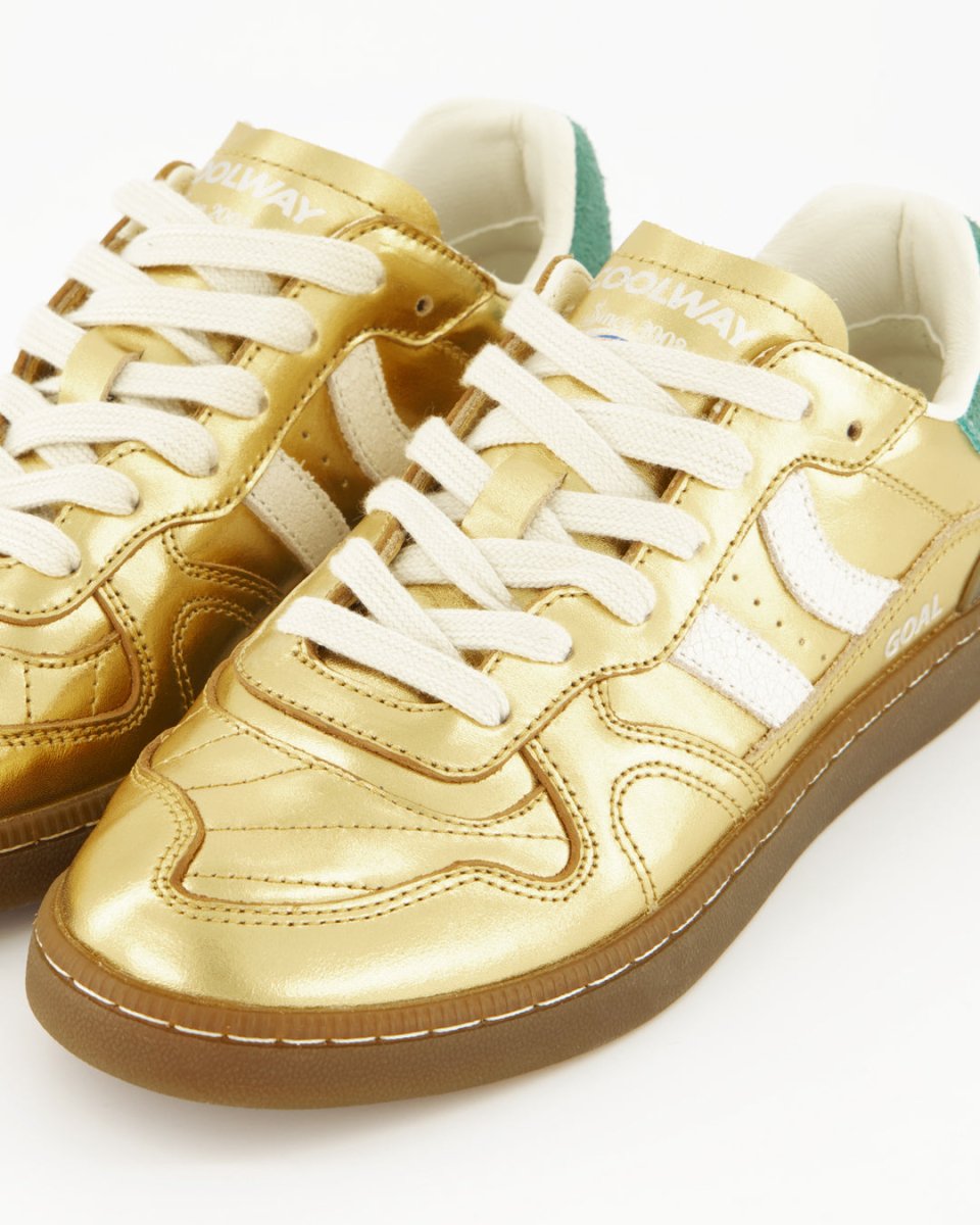 Coolway Goal Champagne Shine - Zapatillas de piel