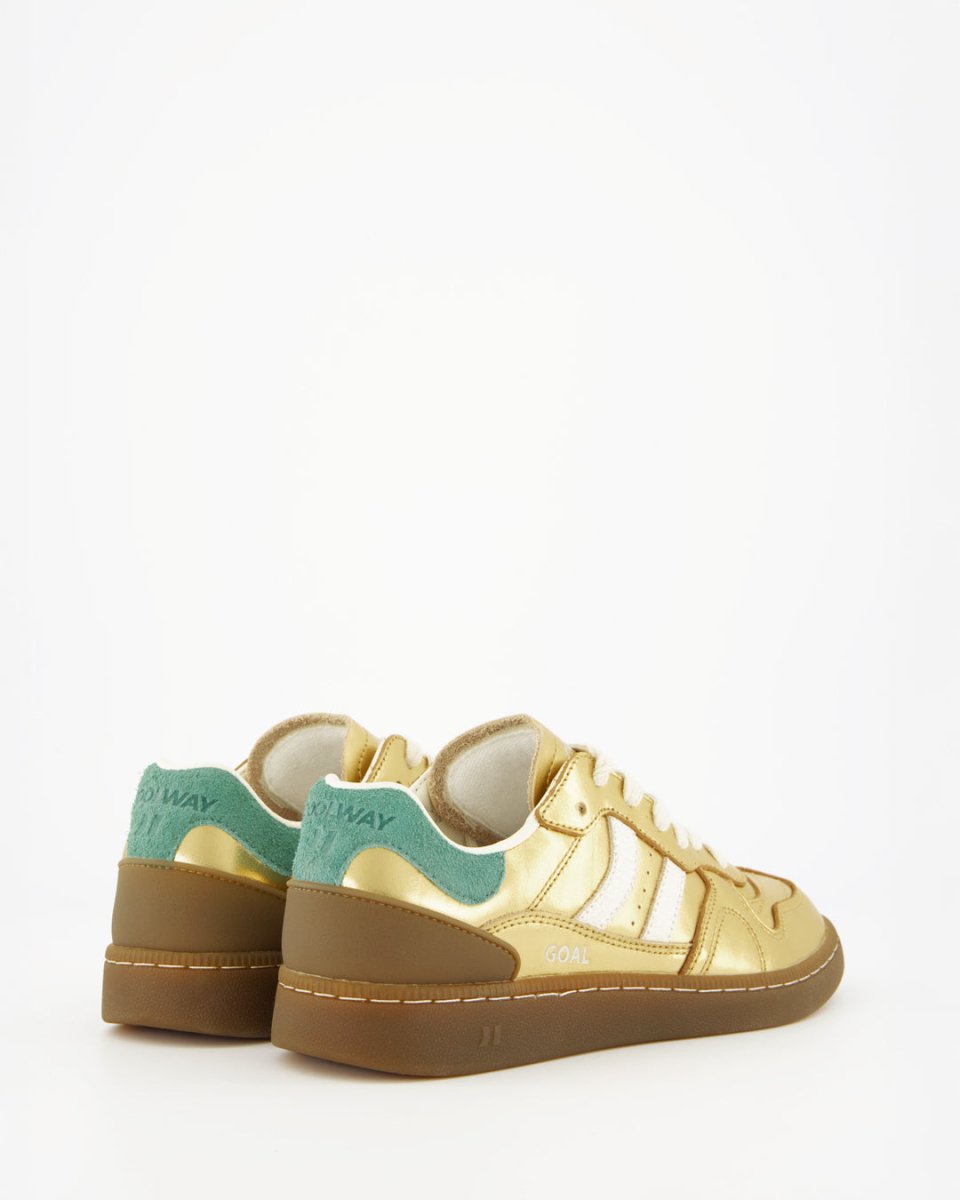 Coolway Goal Champagne Shine - Zapatillas de piel