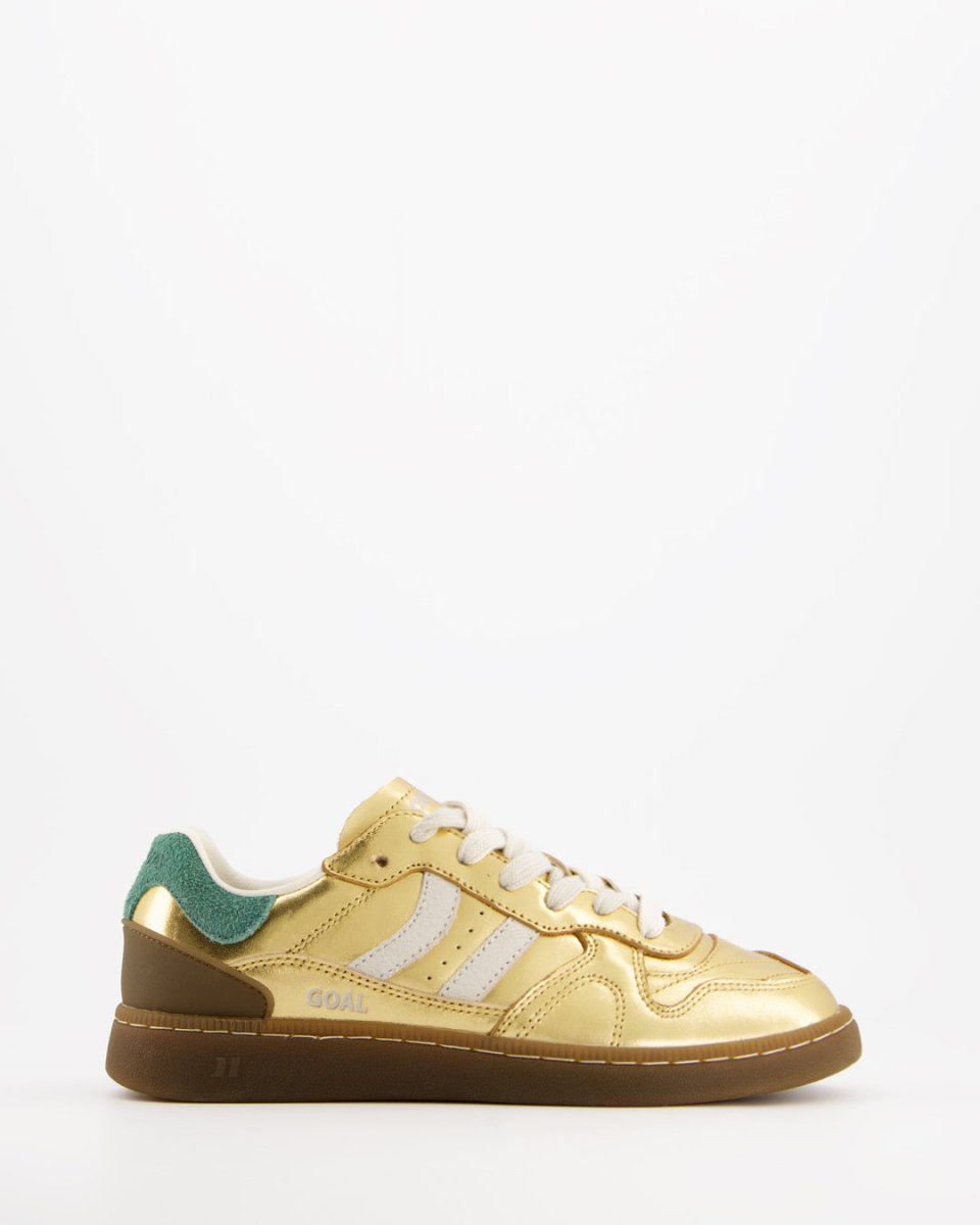 Coolway Goal Champagne Shine - Zapatillas de piel