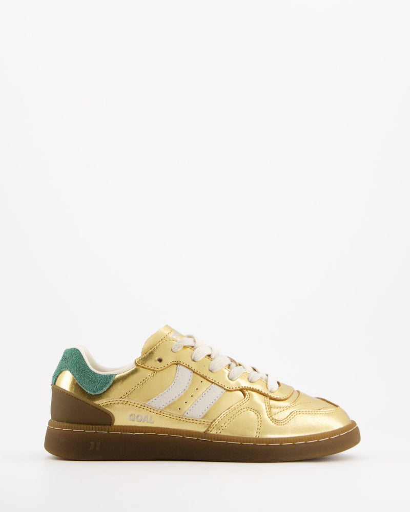 Coolway Goal Champagne Shine - Zapatillas de piel