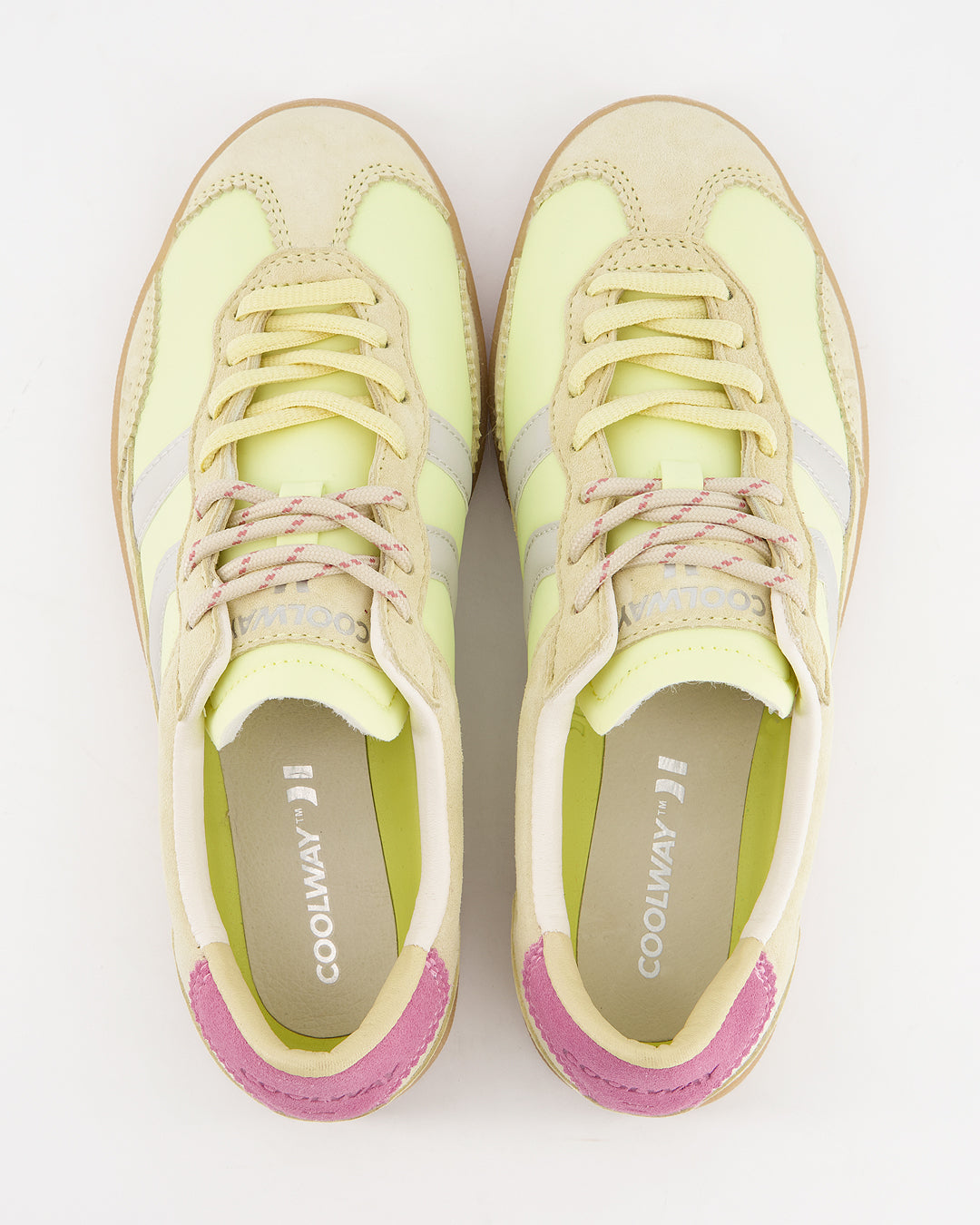 Coolway Kizuna Sunflower Glow - Zapatillas de ante y nylon