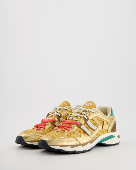 Coolway 2003 Golden Flame - Zapatillas deportivas de ante y malla