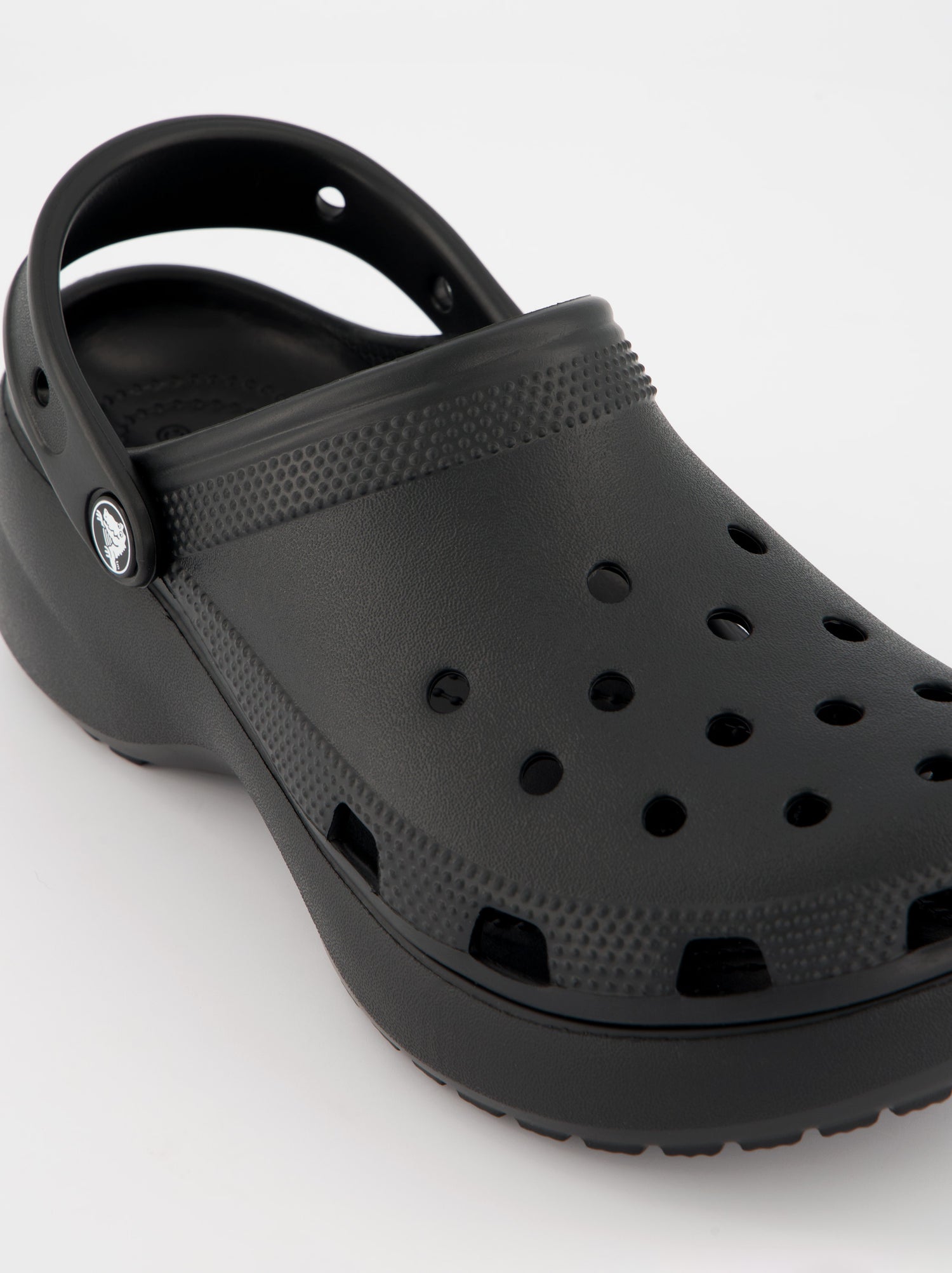 Zuecos de goma con plataforma Crocs Classic Platform