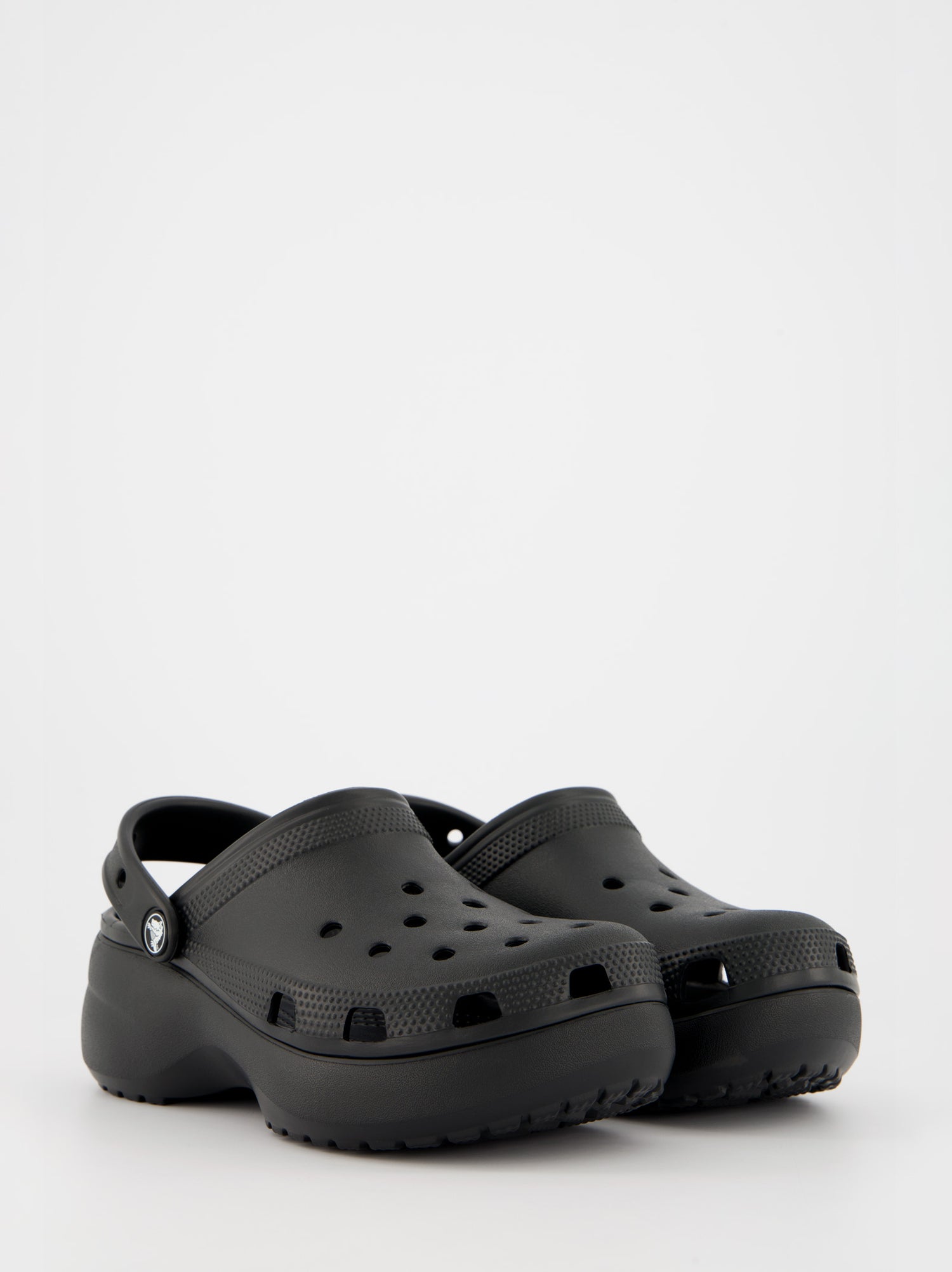 Zuecos de goma con plataforma Crocs Classic Platform