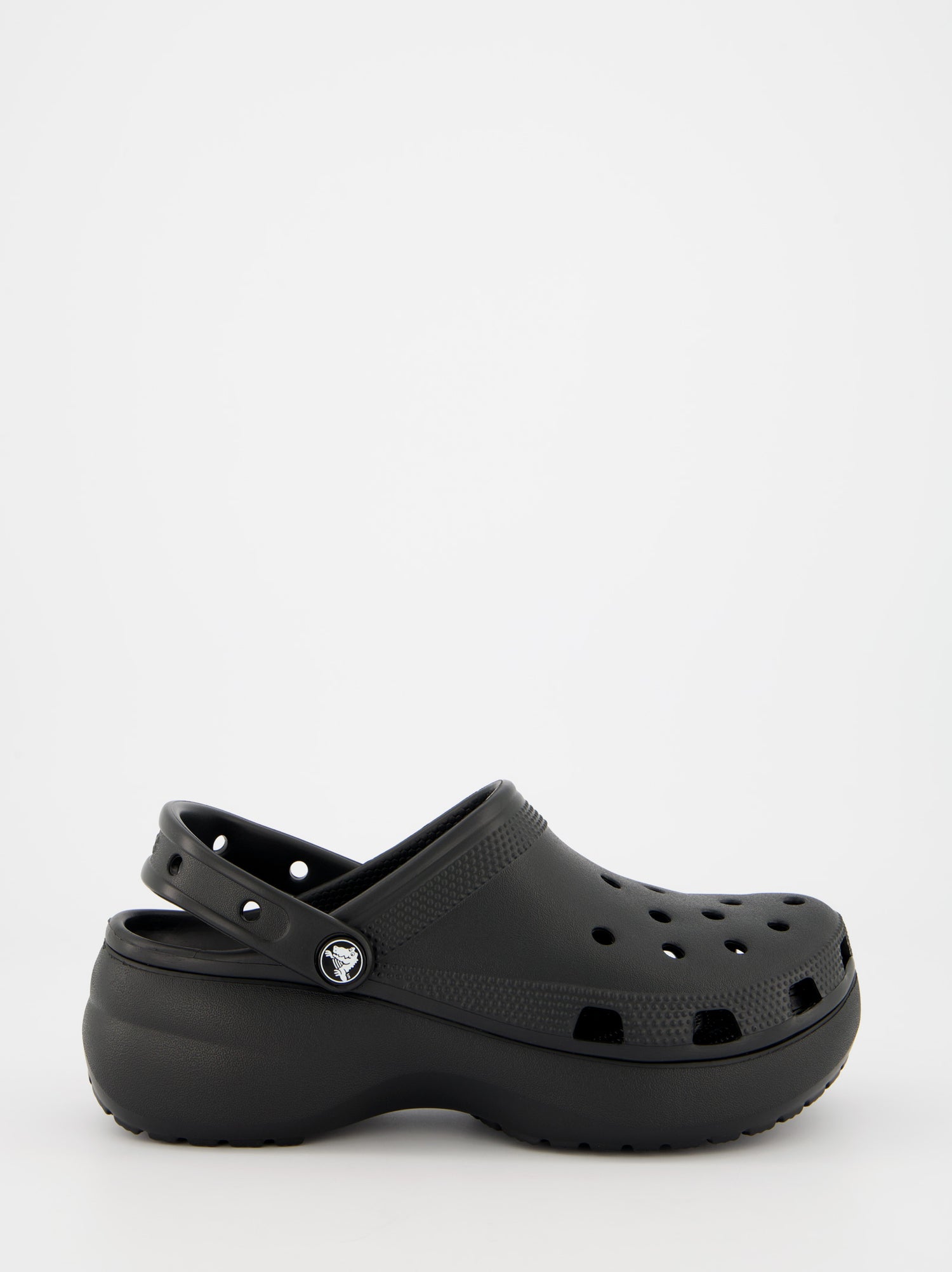 Zuecos de goma con plataforma Crocs Classic Platform