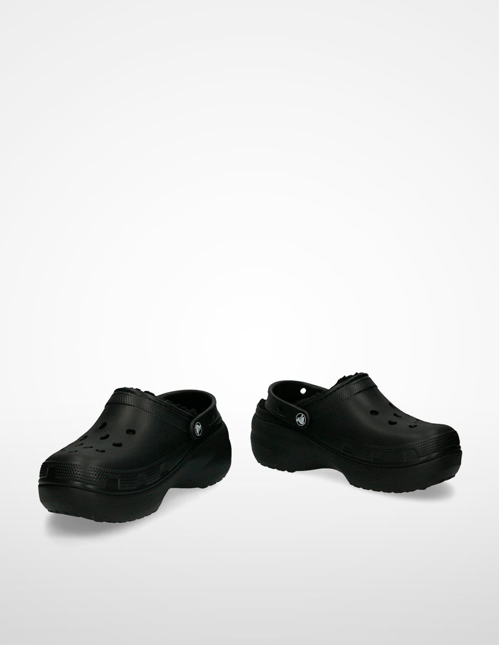 Crocs Classic Platform Lined W - Zuecos con plataforma