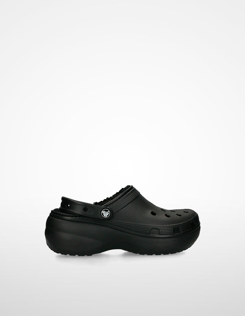 Crocs Classic Platform Lined W - Zuecos con plataforma