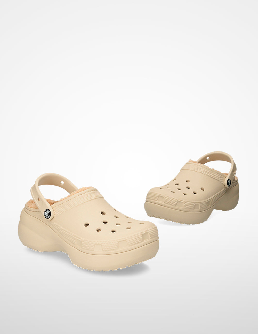 Crocs Classic Lined Platform - Zuecos