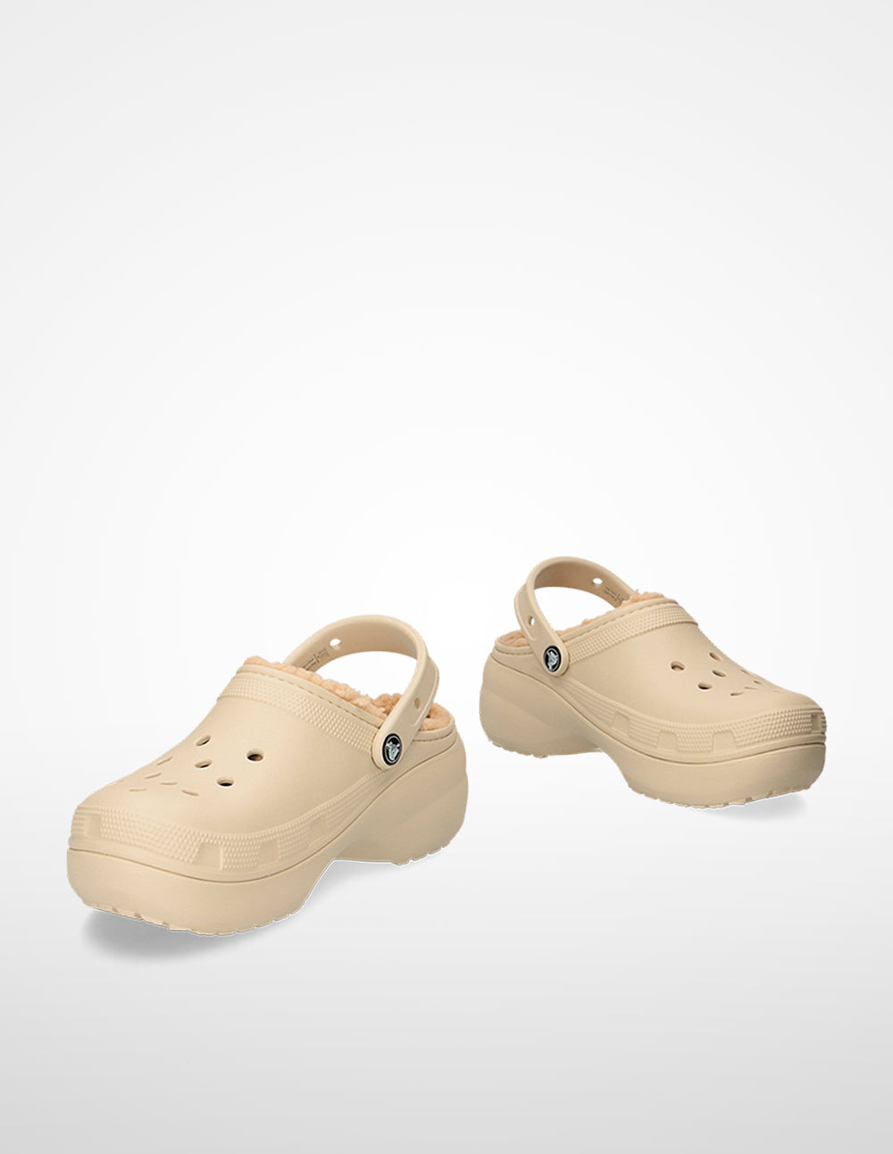 Crocs Classic Lined Platform - Zuecos