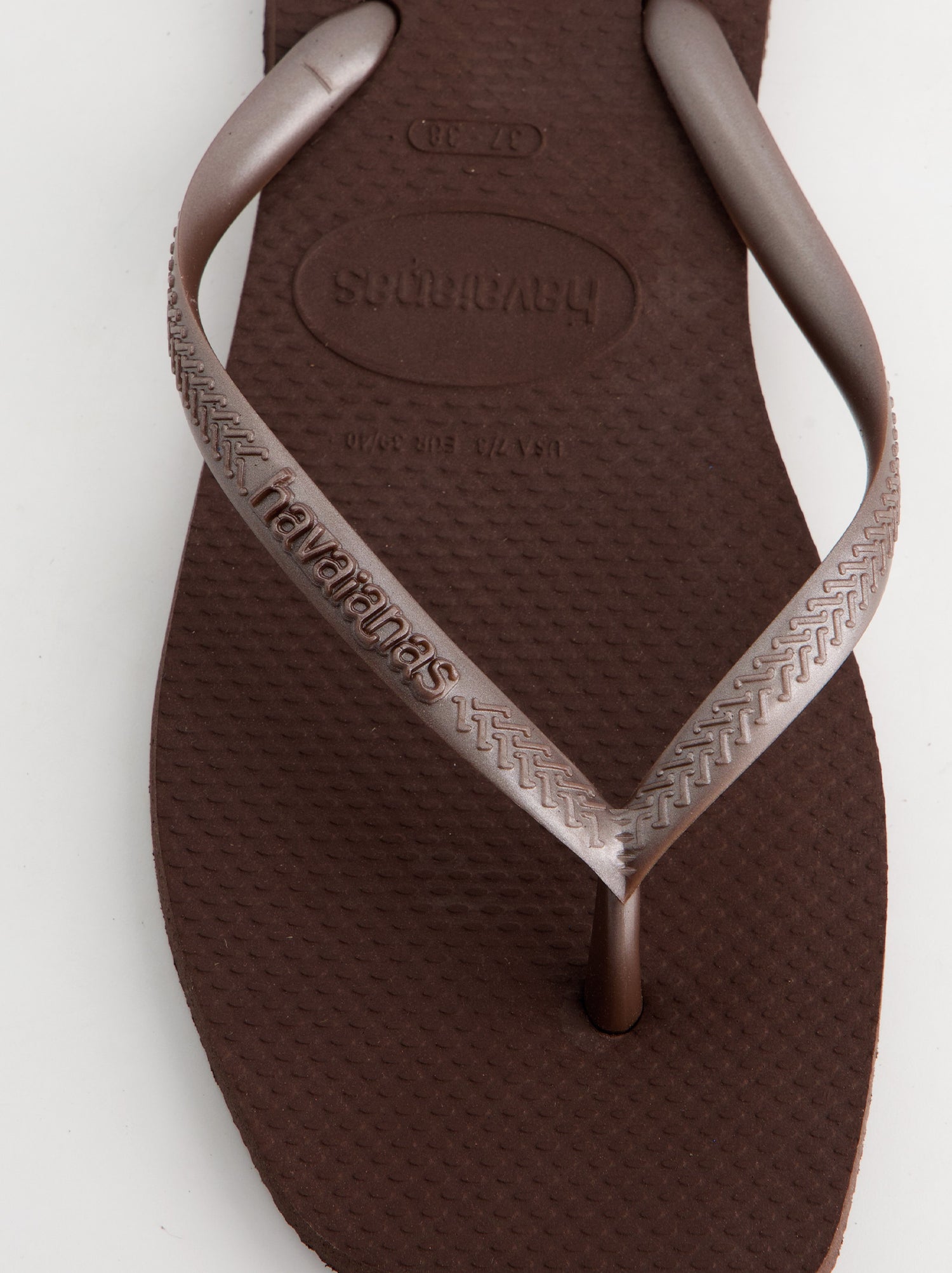 Chanclas Havaianas Tiras Dark Brown Marrón