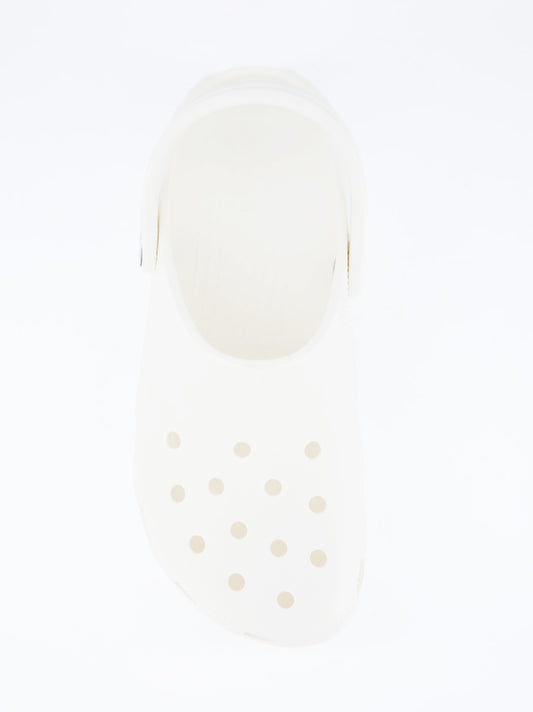 Zuecos de goma con plataforma Crocs Classic Platform