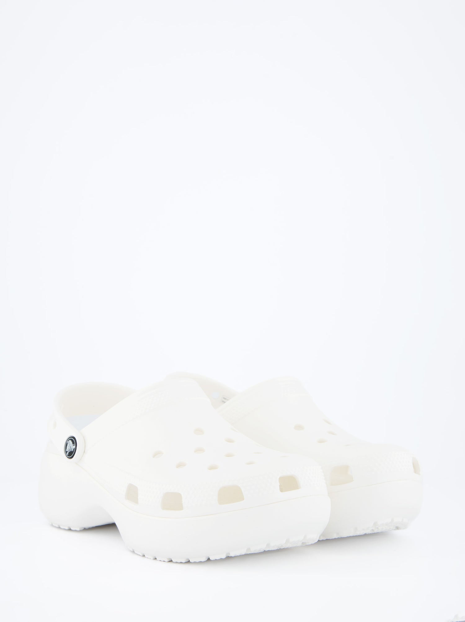 Zuecos de goma con plataforma Crocs Classic Platform