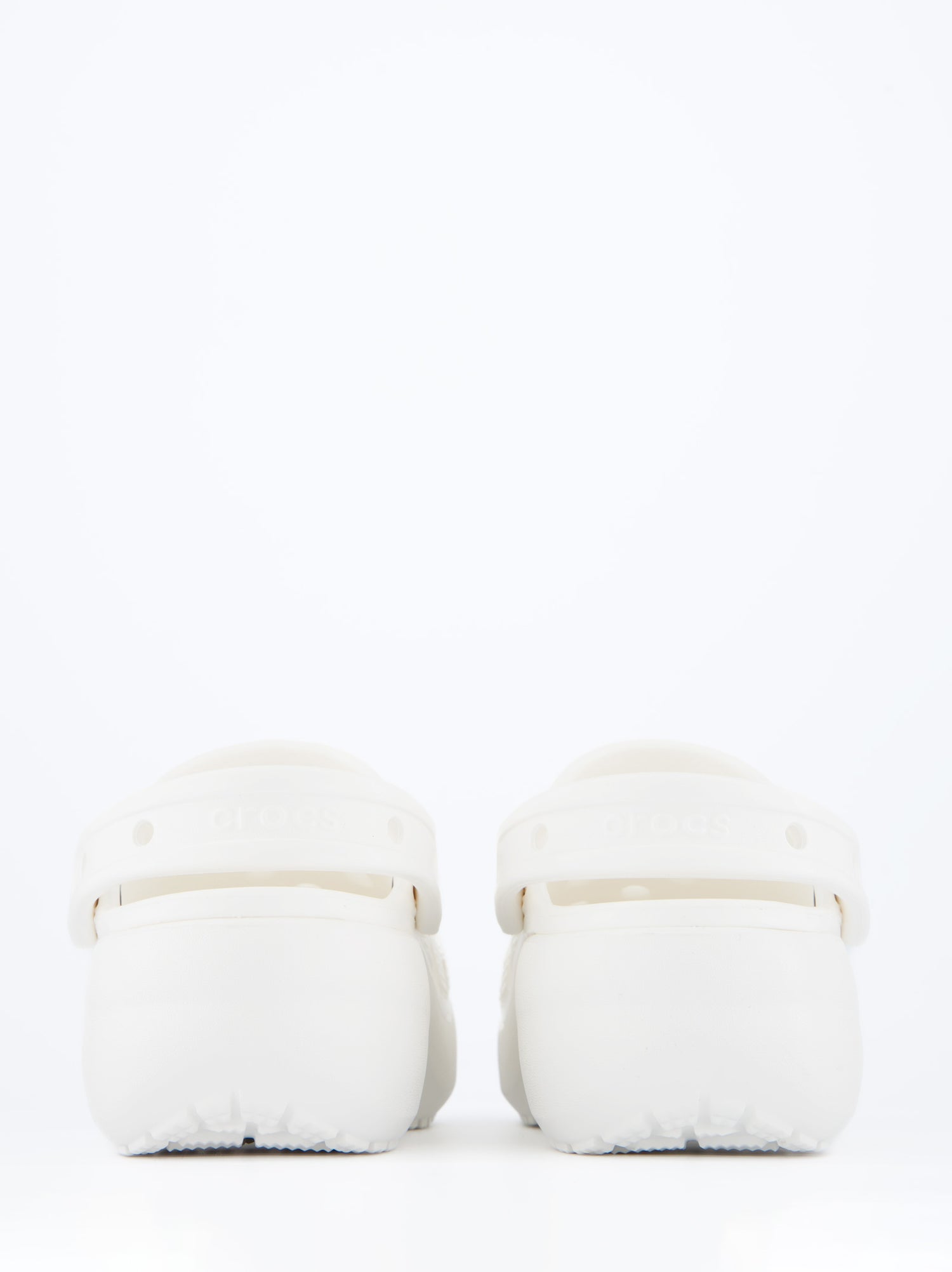 Zuecos de goma con plataforma Crocs Classic Platform