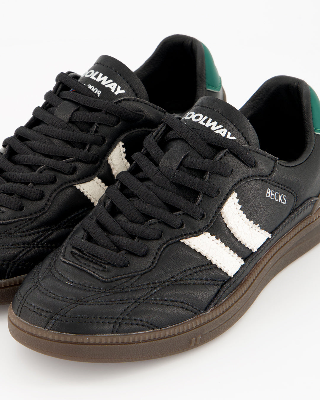 Coolway Becks Onyx Pulse - Zapatillas de piel negras