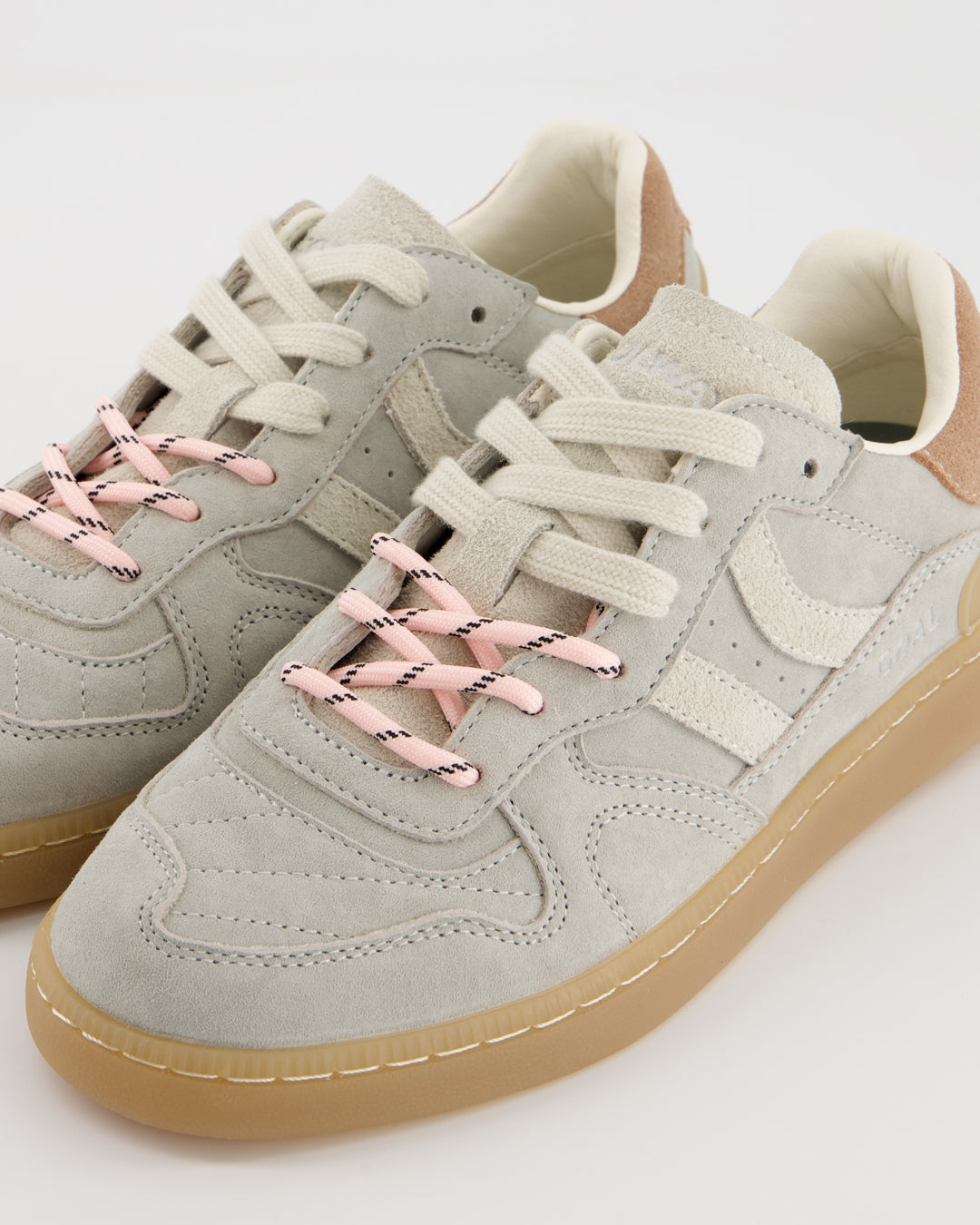 Coolway Goal Grey Sky - Suede sneakers