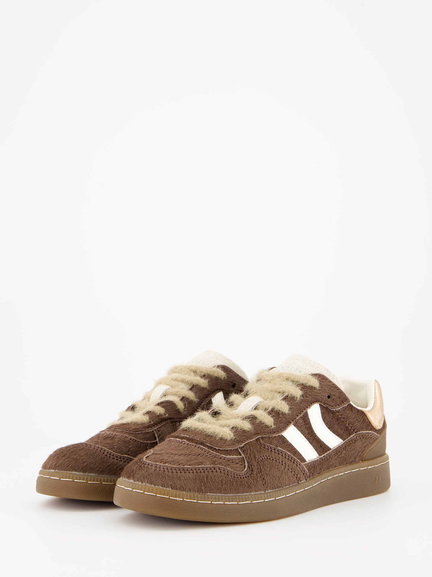 Coolway Goal Mocha Roast - Leather sneakers