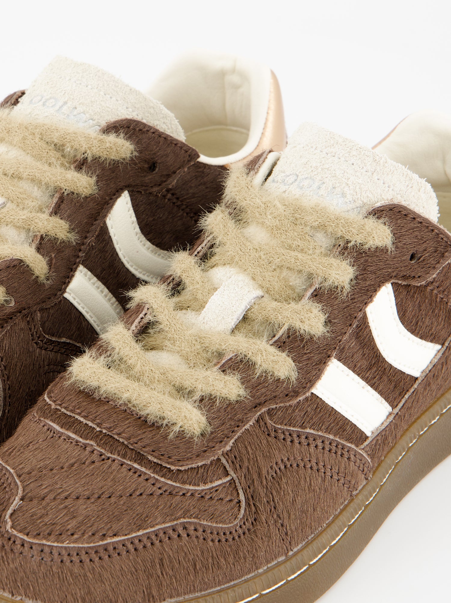 Coolway Goal Mocha Roast - Leather sneakers