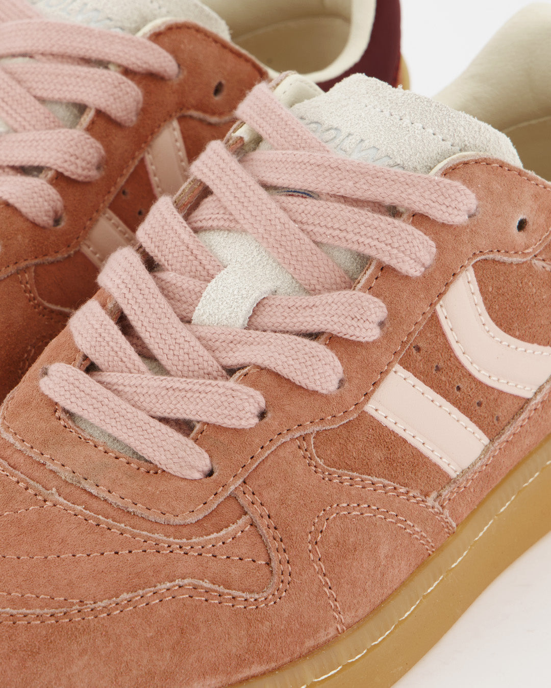 Coolway Goal - Light red leather sneakers