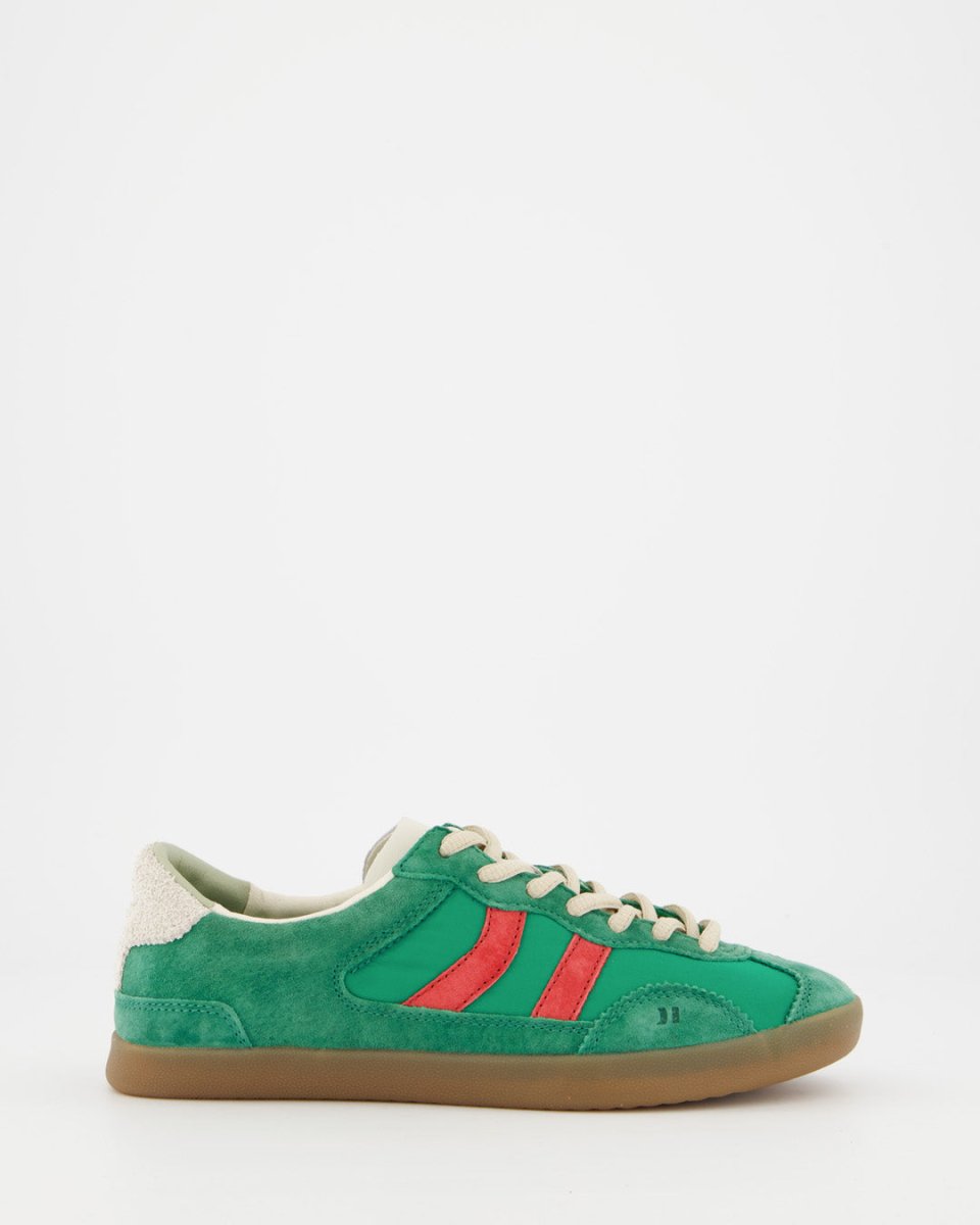 Coolway Kizuna Washed Green - Zapatillas de piel