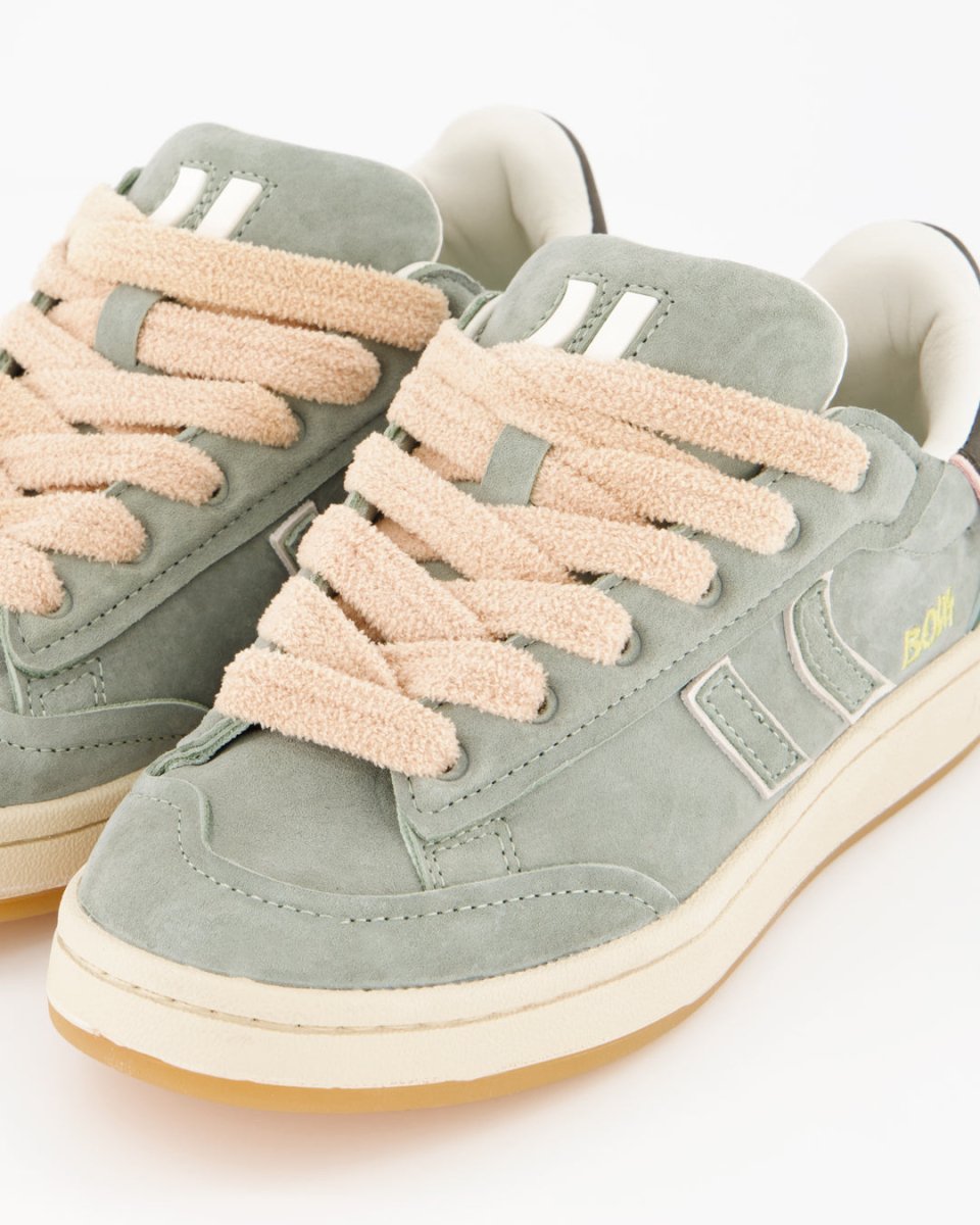 Coolway Bolk Mossy Sprint - Chunky leather sneakers