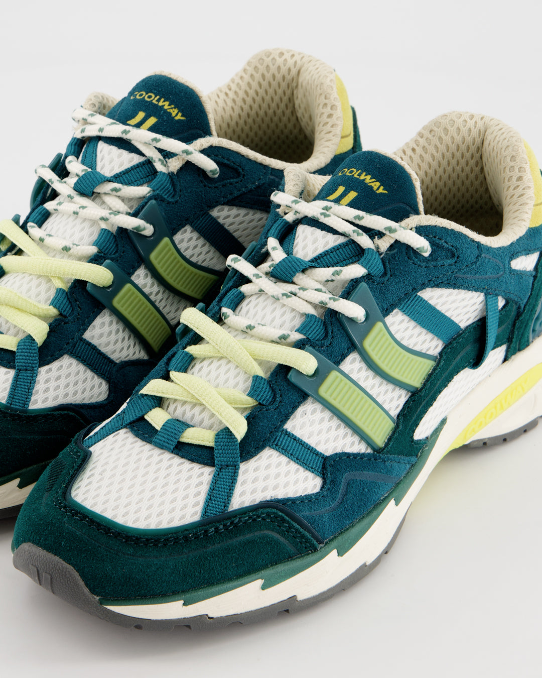 Coolway 2003 Teal Moon - Suede and Mesh Trainers