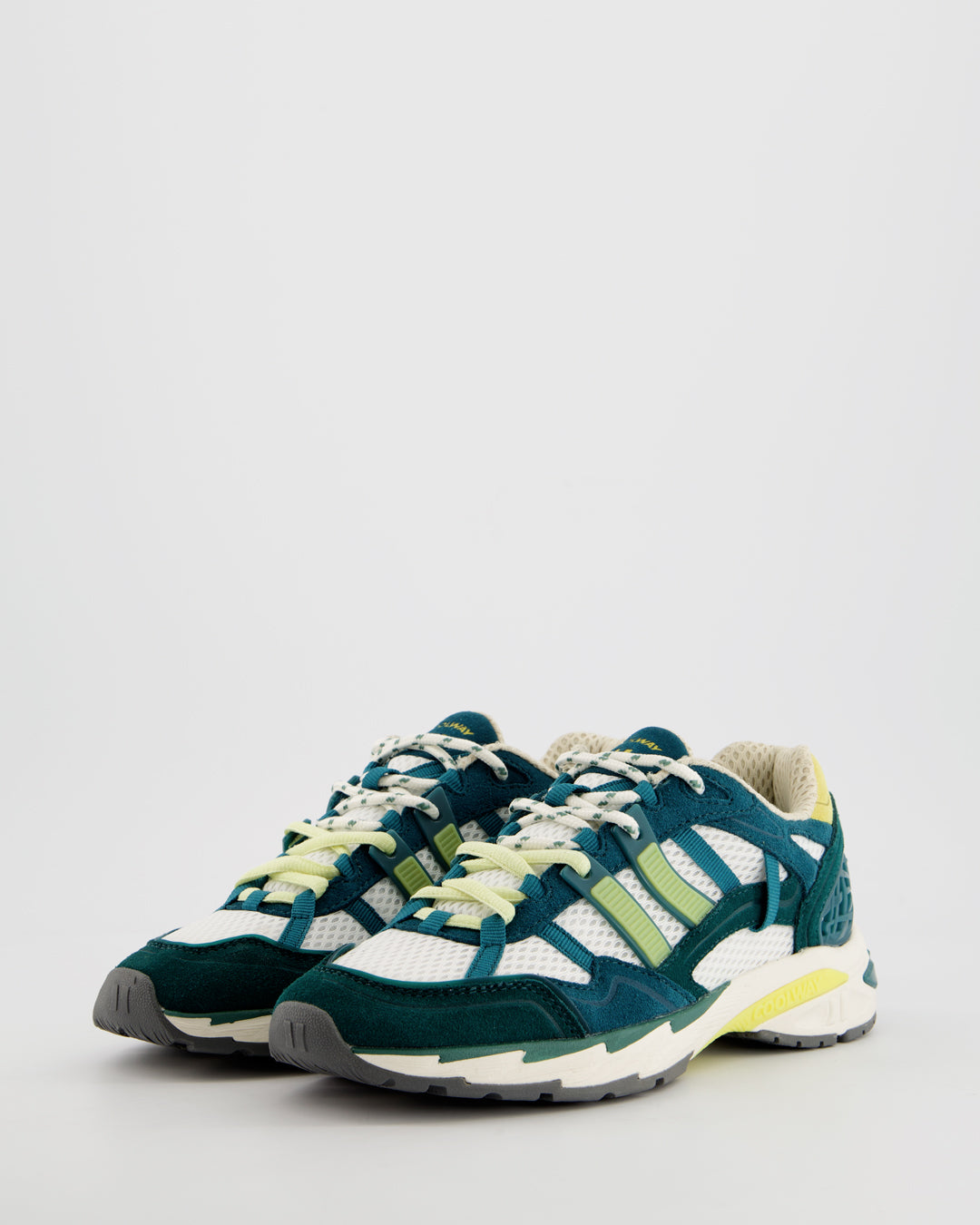 Coolway 2003 Teal Moon - Suede and Mesh Trainers