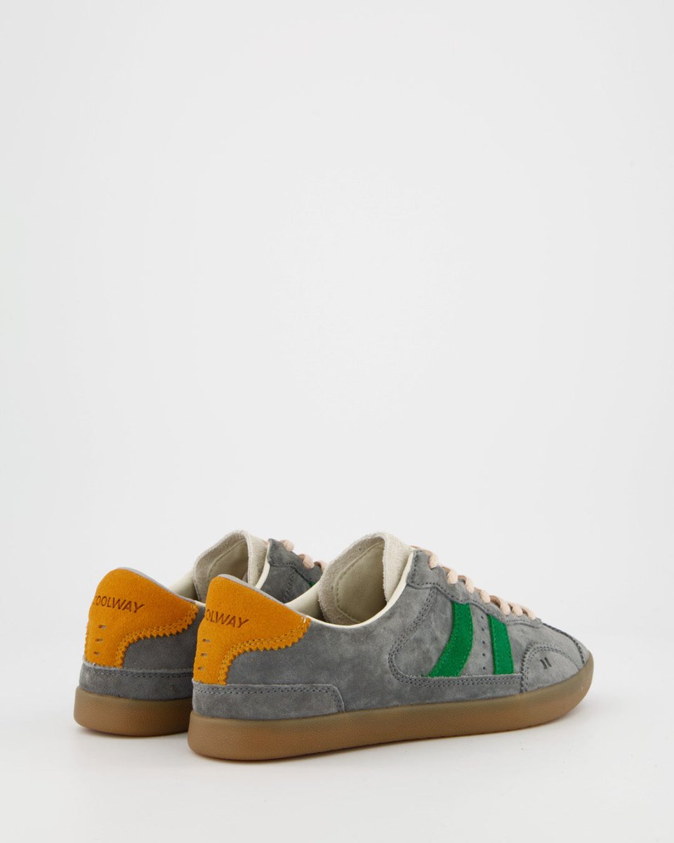 Coolway Kizuna Grey Shade - Leather sneakers