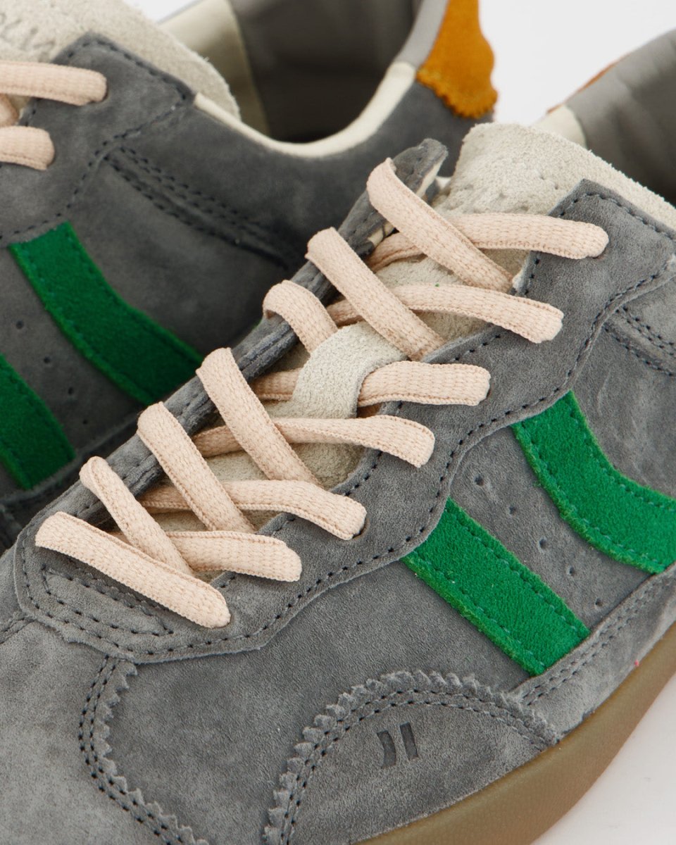 Coolway Kizuna Grey Shade - Leather sneakers