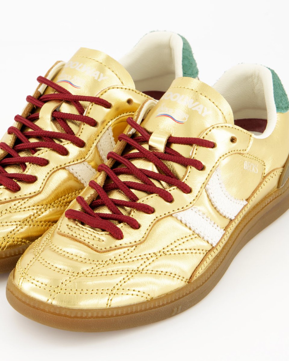 Coolway Becks Blazing Gold - Leather sneakers