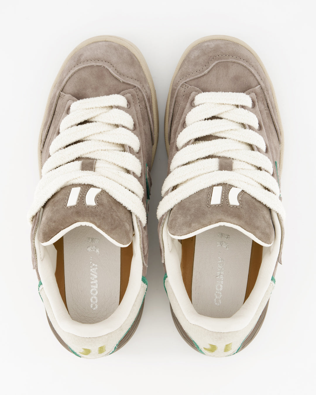 Coolway Bolk Toffee Stride - Zapatillas de piel chunky