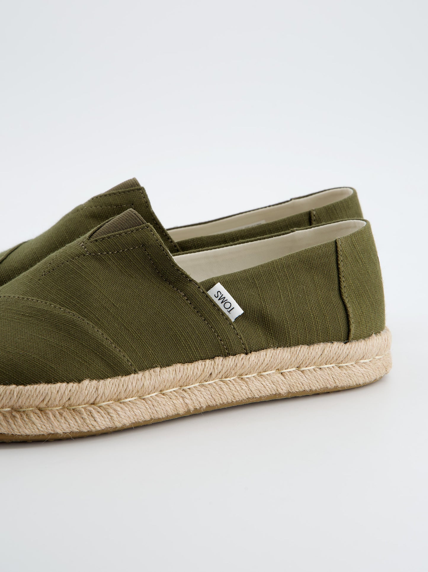 Alpargatas Toms De Lona Verde