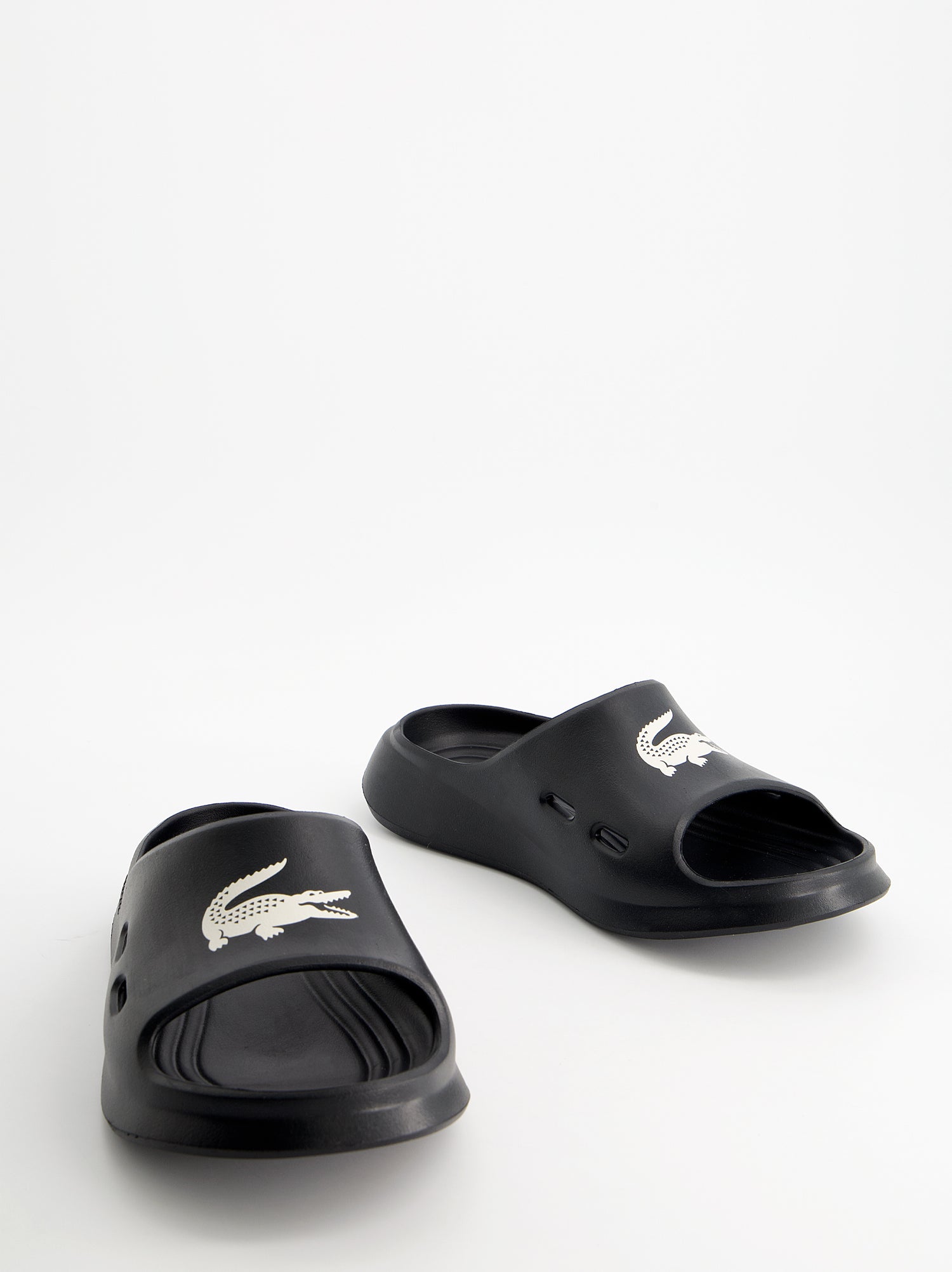 Chanclas de goma tipo pala con suela chunky - Lacoste Meduz Slide