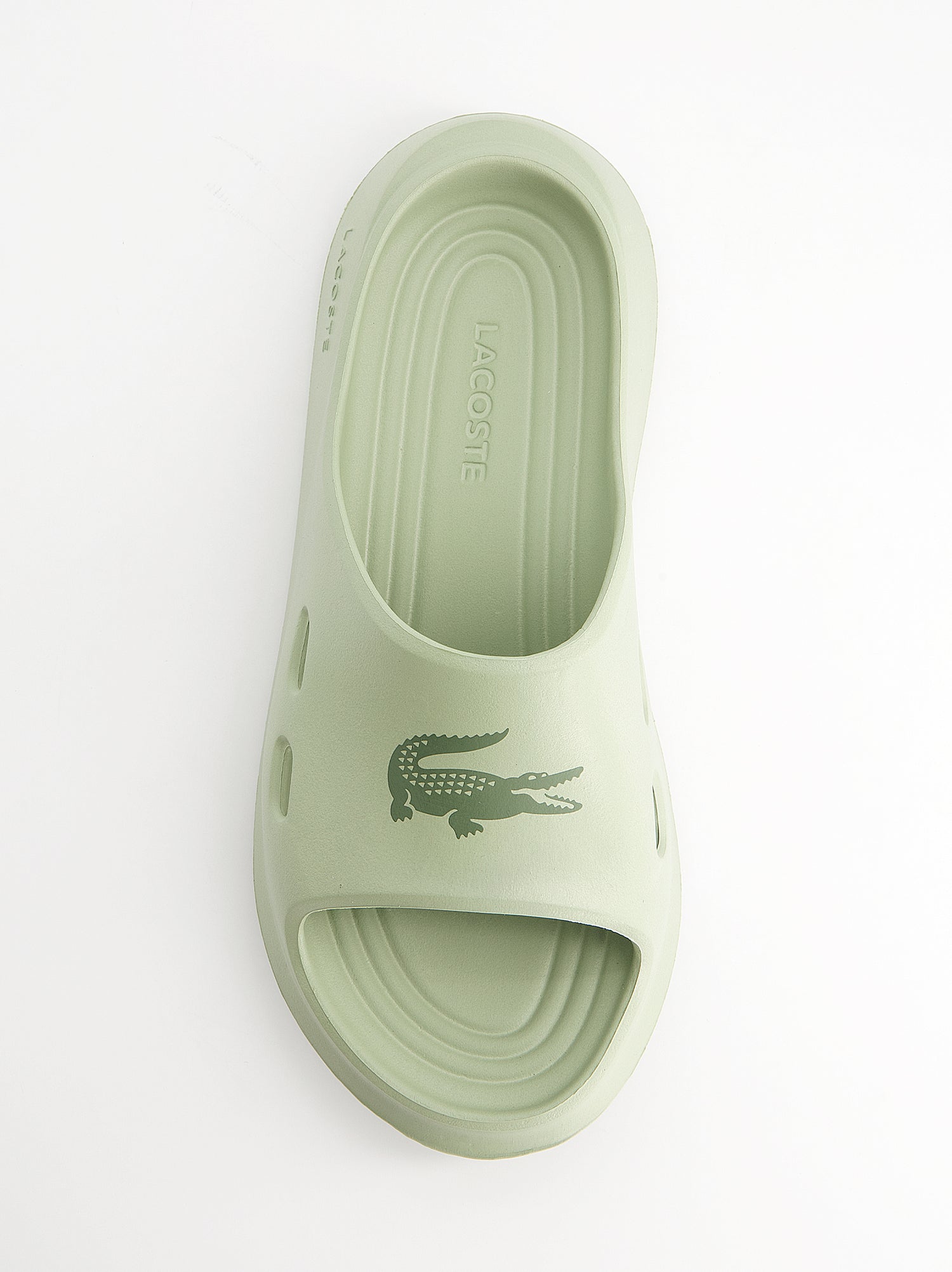 Chanclas de goma tipo pala con suela chunky - Lacoste Meduz Slide