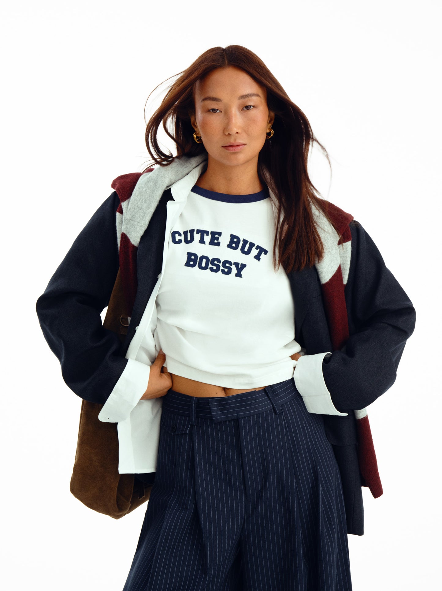 T-shirt with claim - ULK Zoya