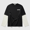 Coolway Black Double Sleeve - Camiseta doble manga