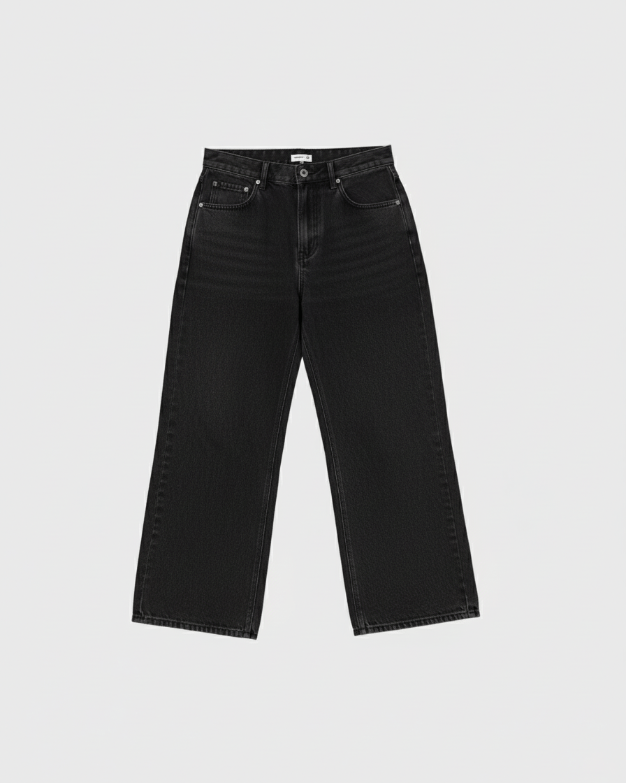 Coolway Loose Black Jeans - Jeans negros de corte suelto