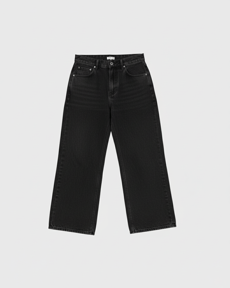 Coolway Loose Black Jeans - Jeans negros de corte suelto