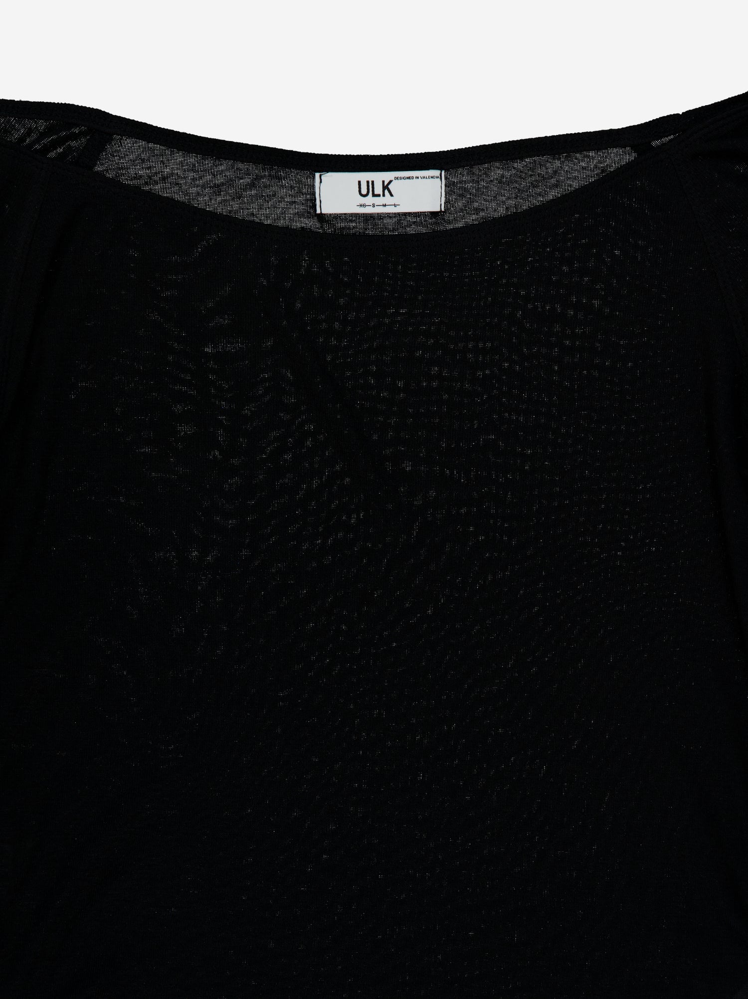 Camiseta semitransparente con cuello de barco - Tana