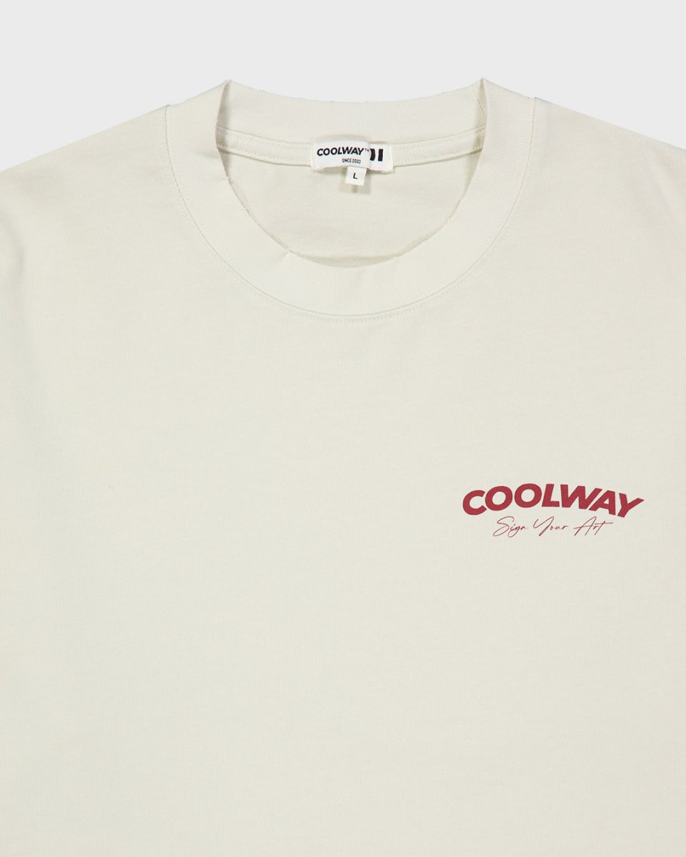 Coolway Classic Ice T-Shirt - Camiseta manga corta blanca